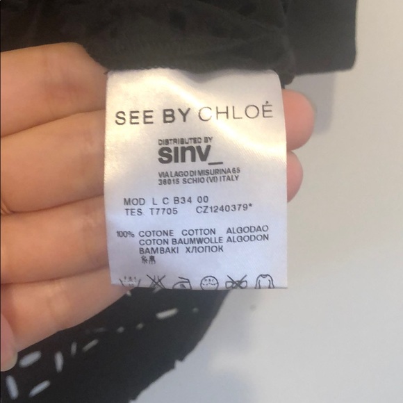 See by Chloe Eyelet Embroidered Tank - Picture 6 of 6